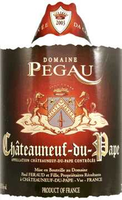 Pégaü Châteauneuf-du-Pape Cuvée da Capo 2003