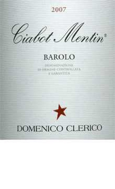 Clerico Barolo Ciabot Mentin Ginestra 2007