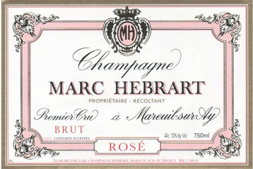 Hébrart/Marc Brut Rosé Champagne Premier Cru NV