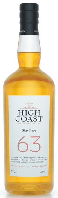 High Coast 63 Peated Single Malt Whisky