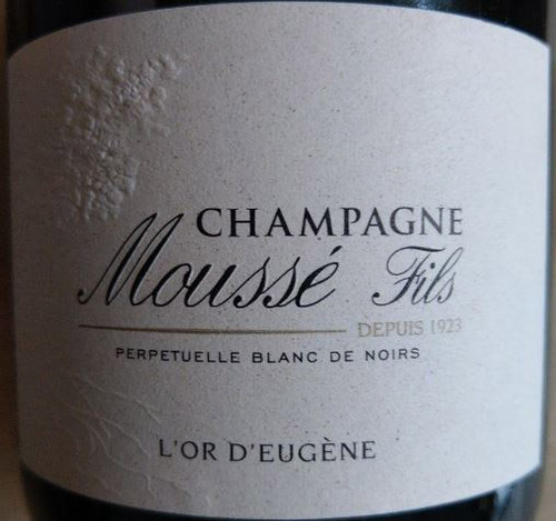 Moussé Blanc de Noirs Extra Brut Champagne Eugène NV