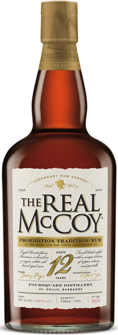 Foursquare The Real McCoy 12 Year Old Prohibition Tradition Rum 2020