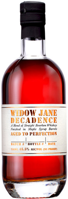Widow Jane Decadence Straight Bourbon Whisky