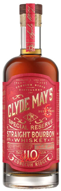 Clyde May's Special Reserve Alabama Style Whiskey (110 proof)