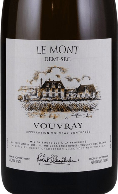 Huët Vouvray Le Mont Demi-Sec 2022
