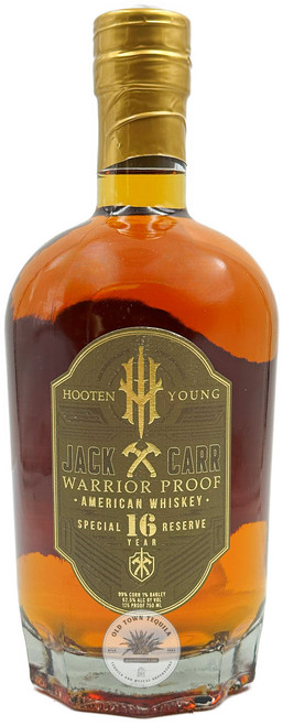 Hooten Young Jack Carr Warrior Proof 16 Year American Whiskey