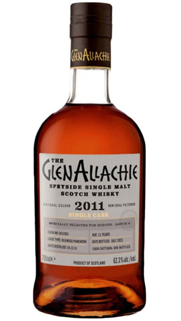 Glenallachie 12yr Oloroso Single Cask Single Malt Scotch Whisky 2011 700ml