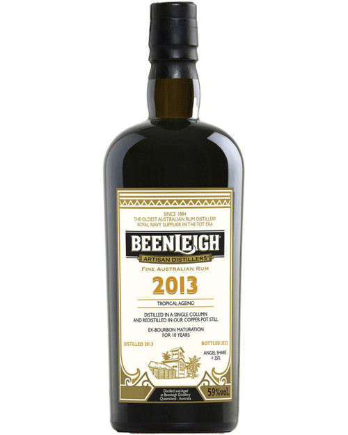 Beenleigh 10 Year Old Fine Australian Rum (118 proof) 2013