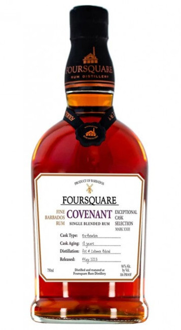 Foursquare Covenant 18 Year Rum (116 proof)