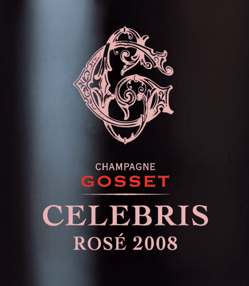 Gosset Extra Brut Rosé Champagne Célébris 2008