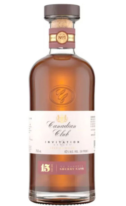 Canadian Club 15 Year Invitation Series Canadian Whisky