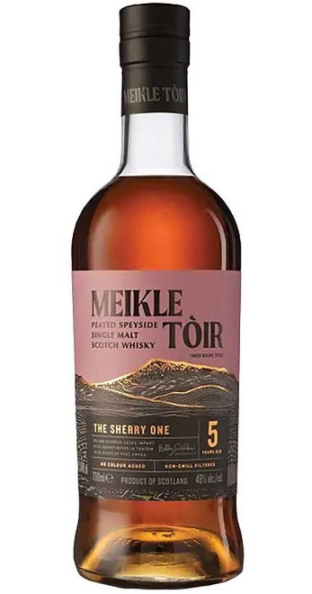 Meikle Toir The Sherry One Peated Speyside Single Malt Scotch Whisky 700ml