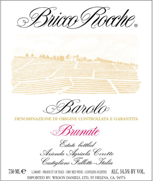 Ceretto Barolo Bricco Rocche Brunate 2005