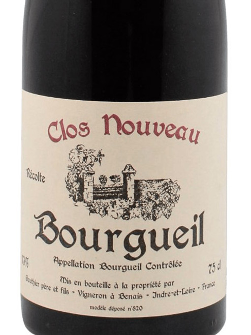 Bel Air (Gauthier) Bourgueil Clos Nouveau 2019
