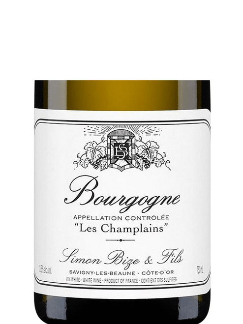 Bize Bourgogne Blanc "Les Champlains" 2020