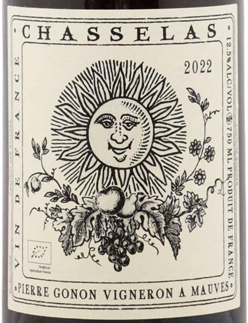 Pierre Gonon Vin de France Chasselas 2022