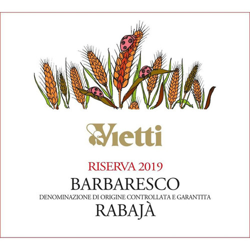 Vietti Barbaresco Rabajà Riserva 2019