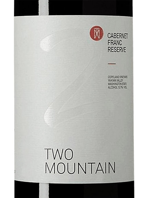 Two Mountain Cabernet Franc Yakima Valley Reserve 2021