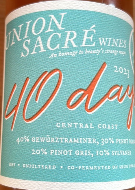 Union Sacré 40 Days Central Coast 2023
