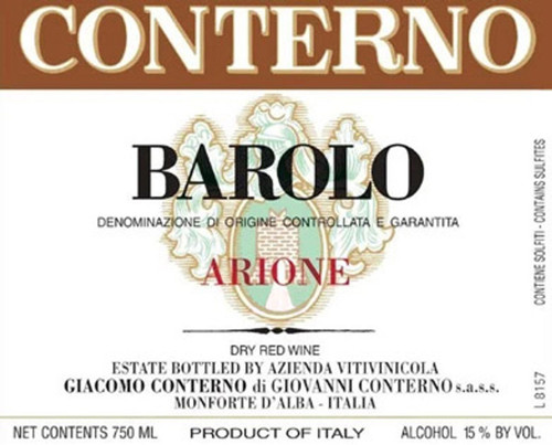 Conterno/Giacomo Nebbiolo d'Alba Arione 2021