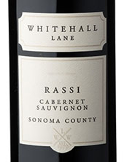 Whitehall Lane Cabernet Sauvignon Sonoma County Rassi 2022