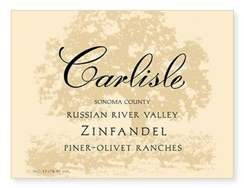 Carlisle Zinfandel Russian River Valley Piner-Olivet Ranches 2022
