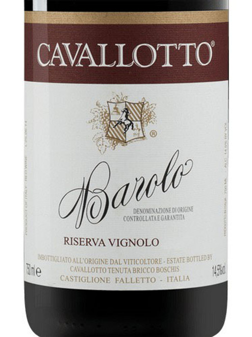 Cavallotto Barolo Vignolo Riserva 2018