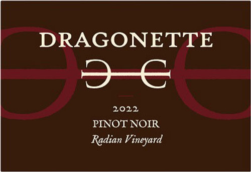 Dragonette Pinot Noir Sta. Rita Hills Radian Vineyard 2022