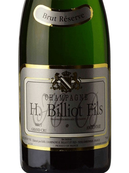 Billiot Brut Champagne Réserve Grand Cru 2018