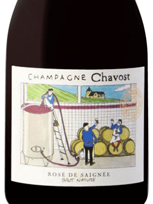 Chavost Brut Nature Rosé de Saignée Champagne NV