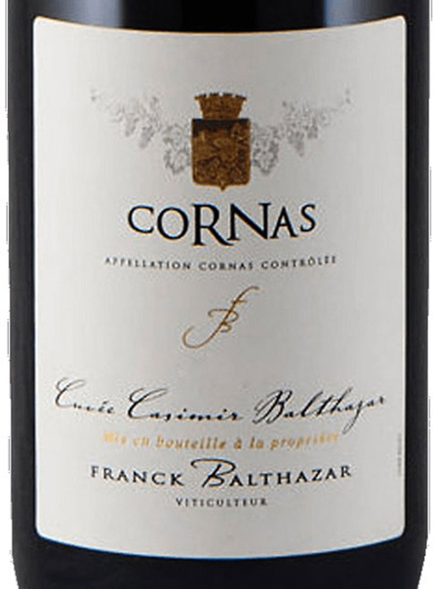 Balthazar/Franck Cornas Cuvée Casimir Balthazar 2022