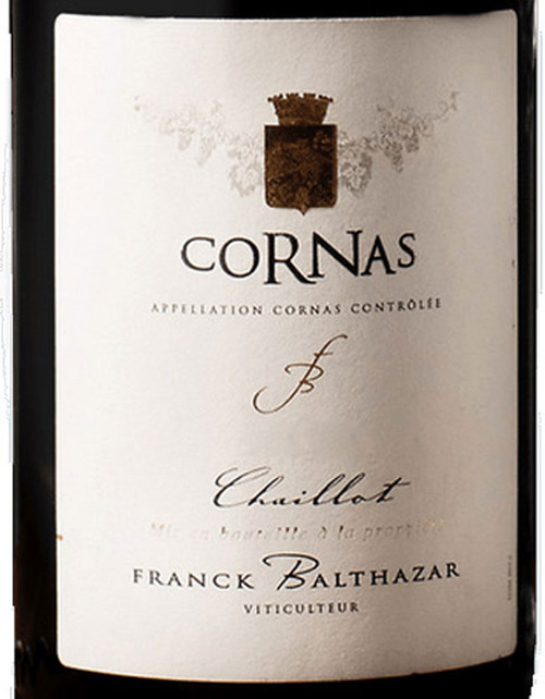 Balthazar/Franck Cornas Cuvée Chaillot 2022