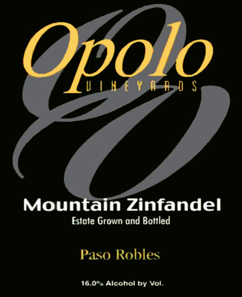 Opolo Mountain Zinfandel Paso Robles 2022