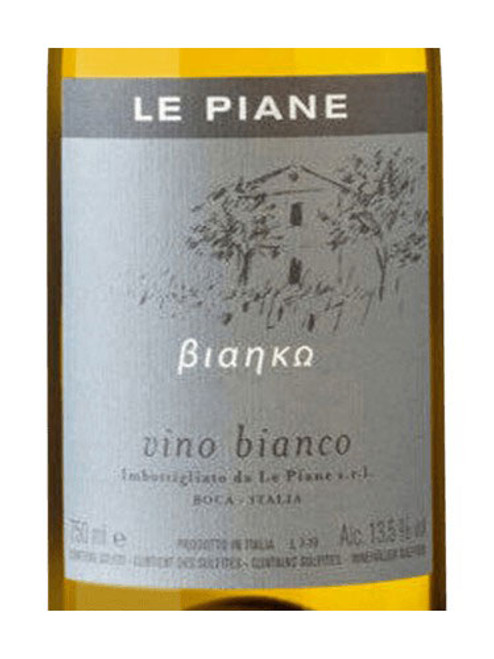 Le Piane Piedmont Bianco 'Bianko' 2021