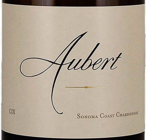 Aubert Chardonnay Sonoma Coast CIX Vineyard 2023
