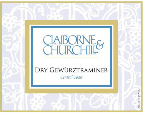 Claiborne & Churchill Dry Gewürtztraminer Central Coast 2022