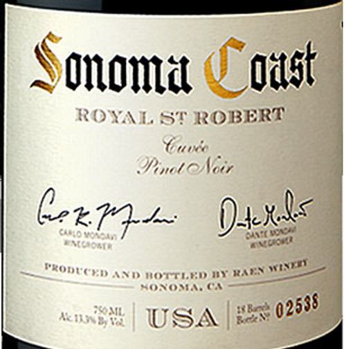 RAEN Pinot Noir Sonoma Coast Royal St. Robert Cuvée 2023