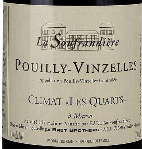 La Soufrandière Pouilly-Vinzelles Les Quarts 2021