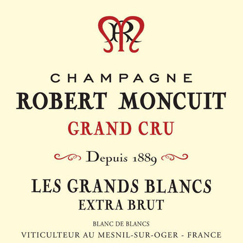 Moncuit/Robert Extra Brut Champagne Blanc de Blancs Grand Cru 2015
