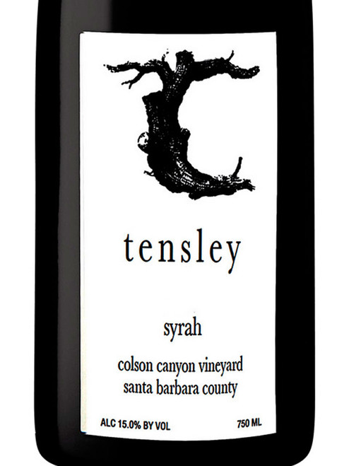 Tensley Syrah Santa Barbara County Colson Canyon Vineyard 2023