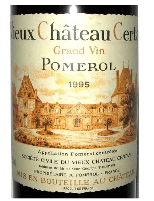 Vieux Château Certan Pomerol 1995