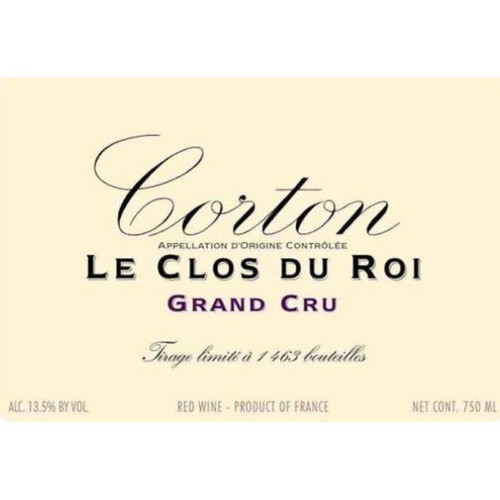 Vougeraie Corton-Clos du Roi Grand Cru 2022