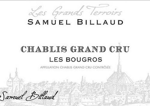 Billaud/Samuel Chablis Bougros Grand Cru 2023
