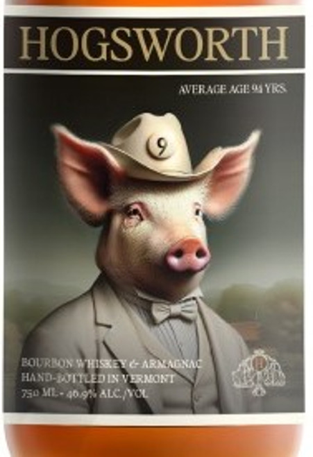 Hogsworth Bourbon Whiskey & Armagnac Batch 2 Blend 9 (93.8 proof)