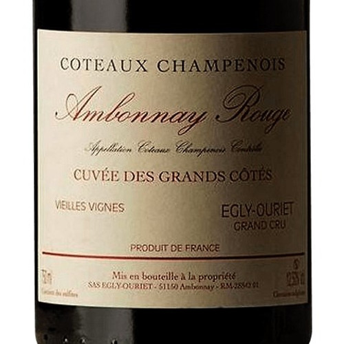 Egly-Ouriet Coteaux Champenois Ambonnay Rouge Grands Côtes 2021